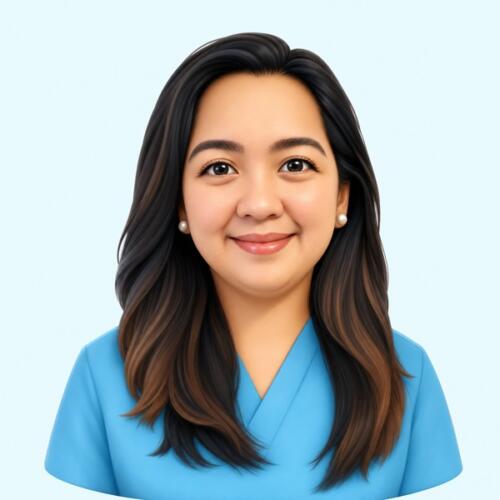 Cartoon portrait of Dulce B., Health Care Aide at Okocare